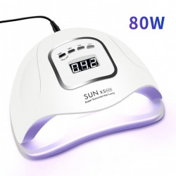 Lampa Led Uv Gel Unghii 80w-45leduri